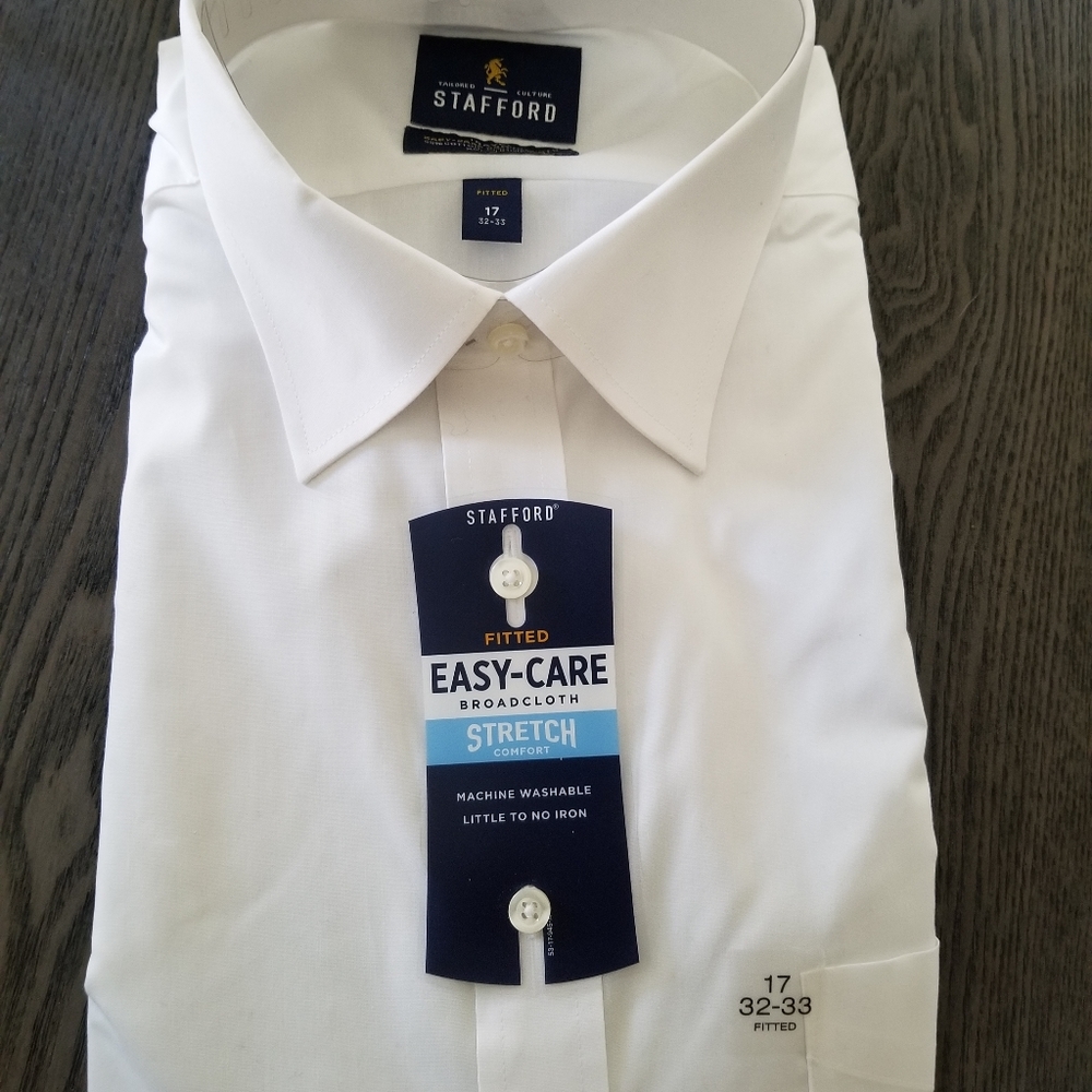 Men's White Dress Shirt